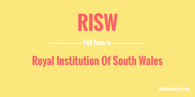 risw-full-form