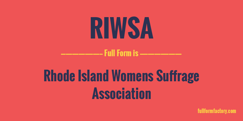 riwsa-full-form