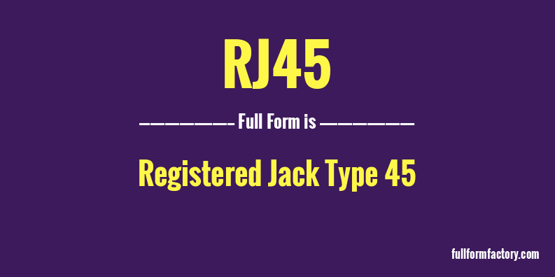 rj45-full-form