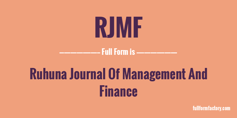 rjmf-full-form