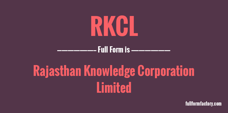 rkcl-full-form