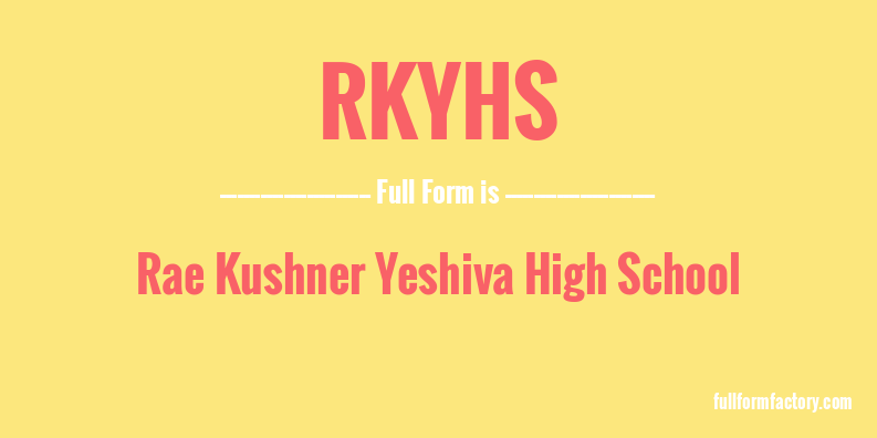 rkyhs-full-form