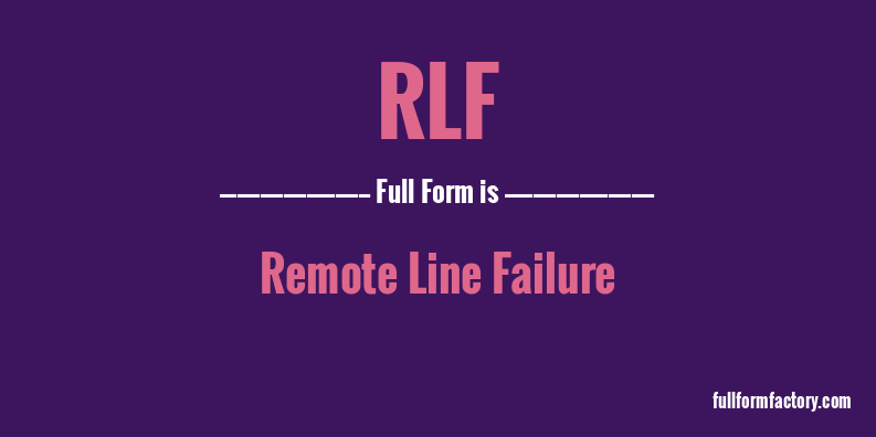 rlf-full-form