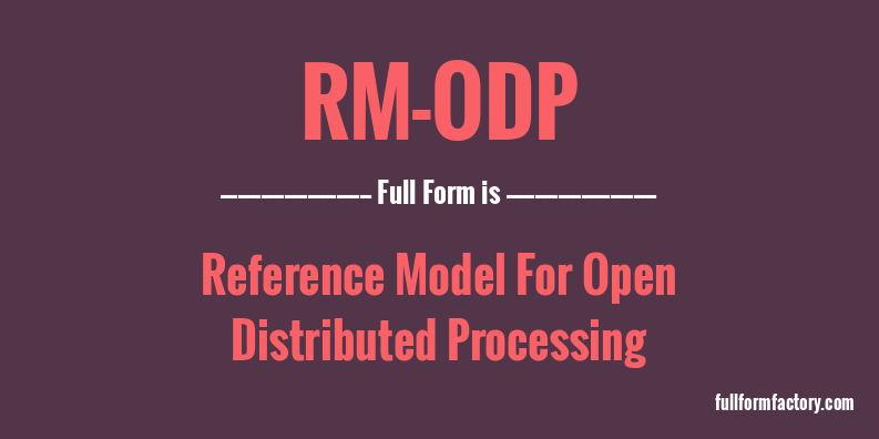 rm-odp-full-form