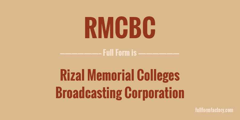 rmcbc-full-form