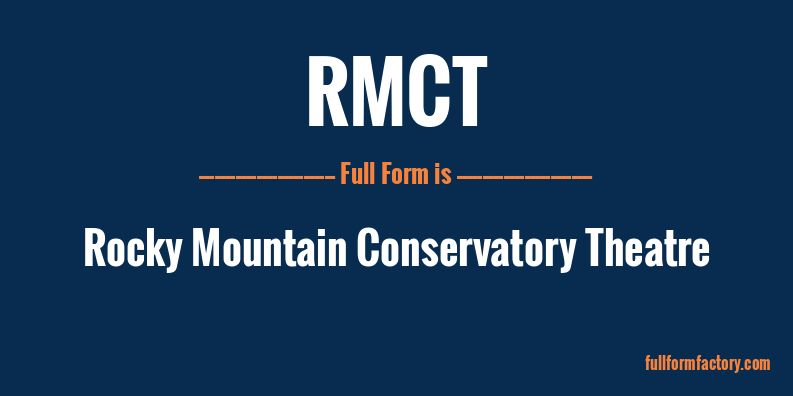 rmct-full-form