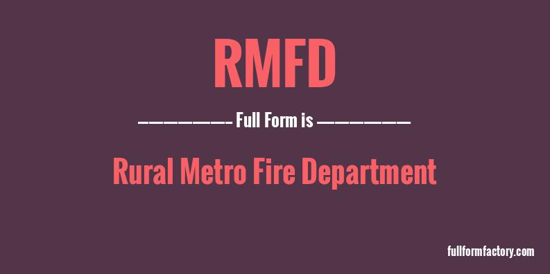 rmfd-full-form