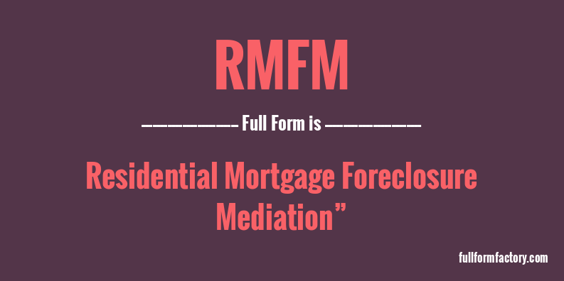 rmfm-full-form