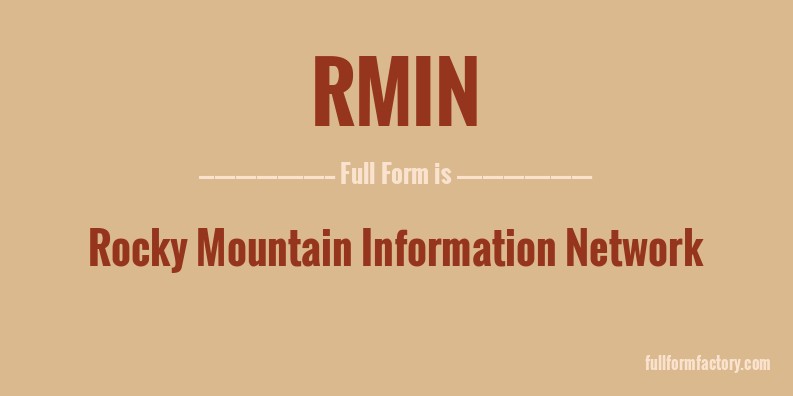 rmin-full-form