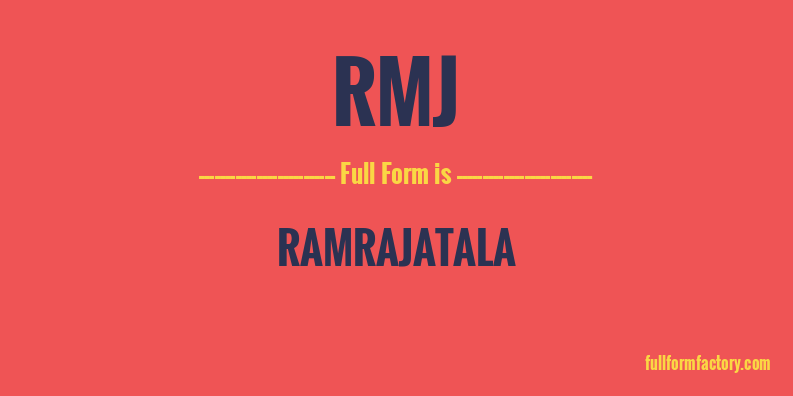 rmj-full-form