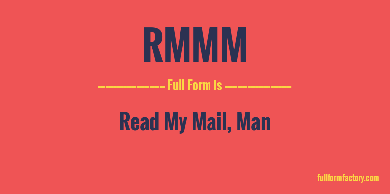 rmmm-full-form