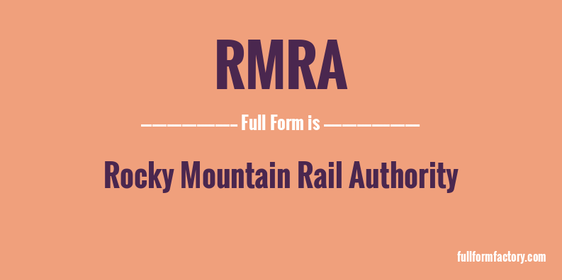 rmra-full-form