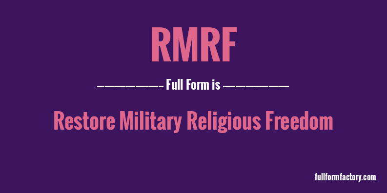 rmrf-full-form