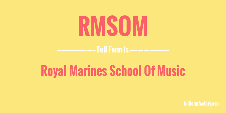 rmsom-full-form