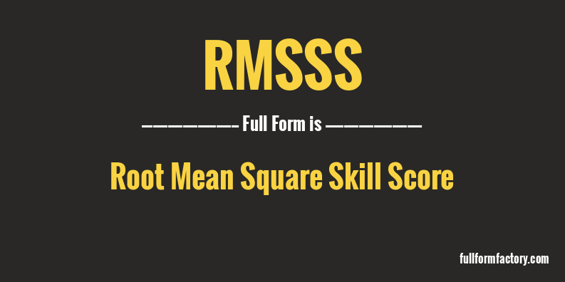 rmsss-full-form