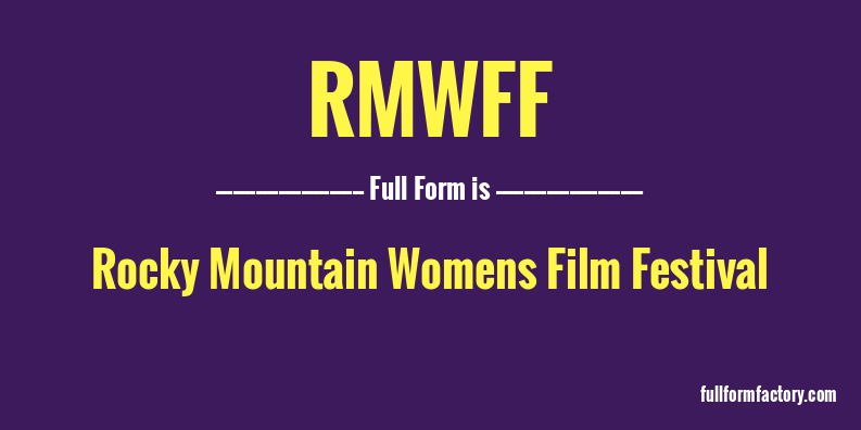 rmwff-full-form