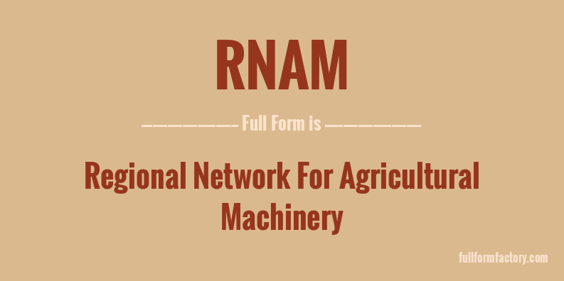 rnam-full-form