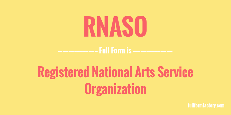 rnaso-full-form