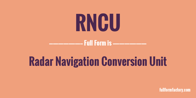 rncu-full-form
