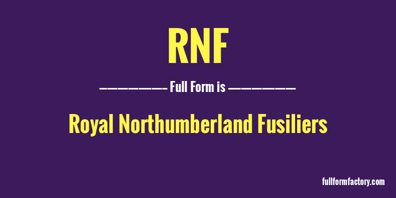 rnf-full-form