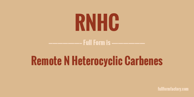 rnhc-full-form