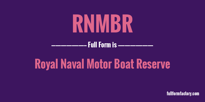 rnmbr-full-form
