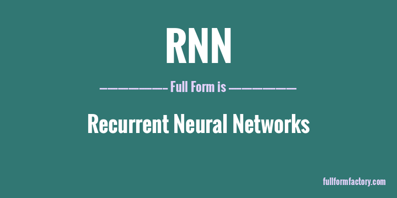 rnn-full-form