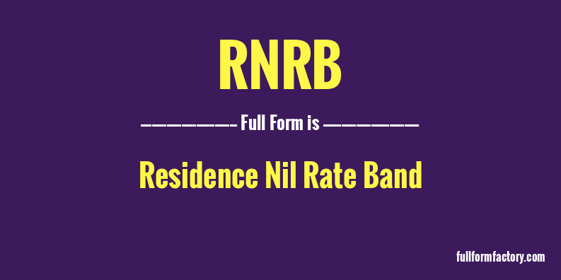rnrb-full-form