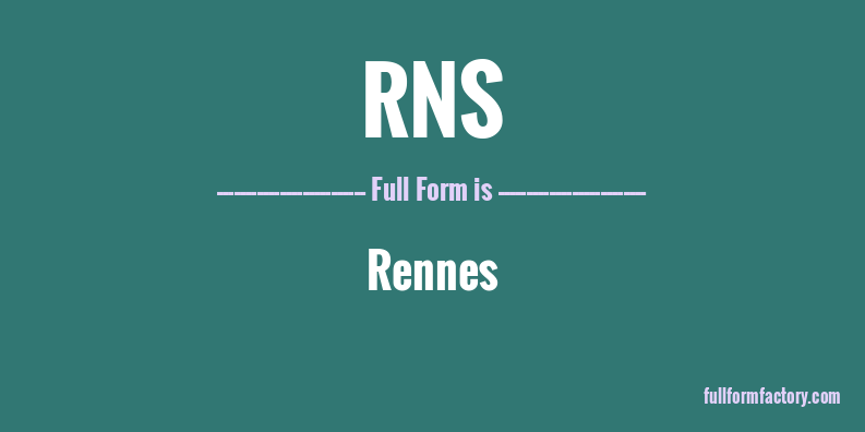 rns-full-form