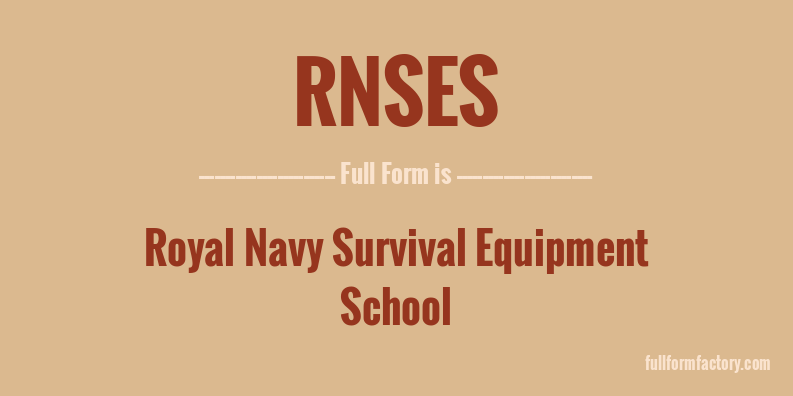 rnses-full-form