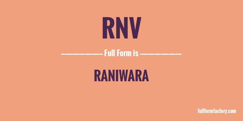rnv-full-form