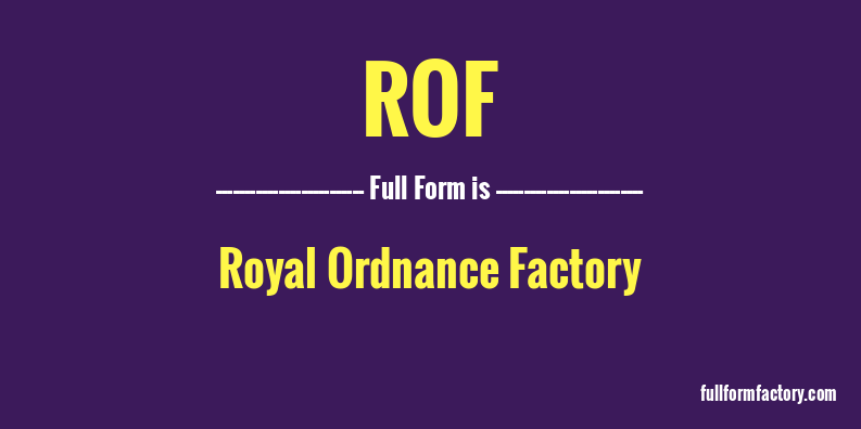 rof-full-form