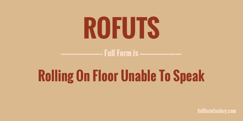 rofuts-full-form