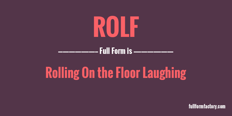 rolf-full-form