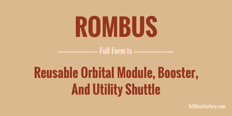rombus-full-form