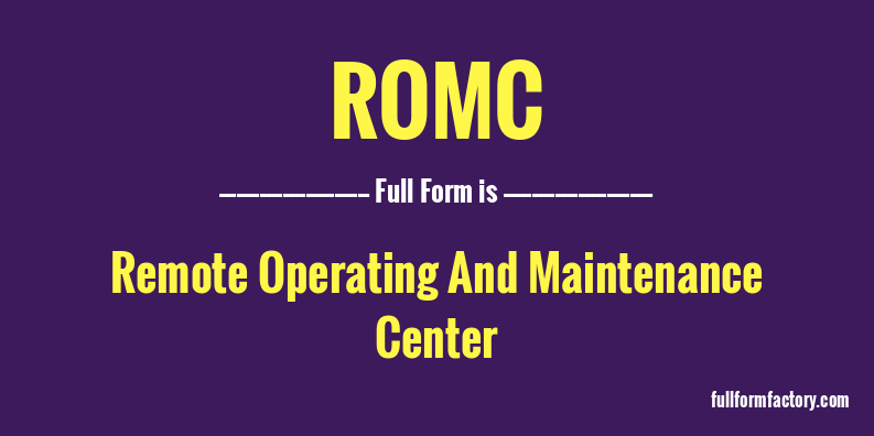 romc-full-form