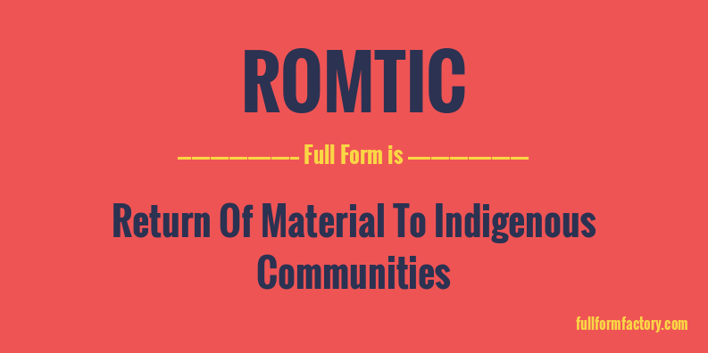 romtic-full-form