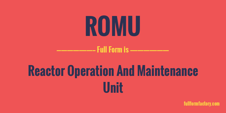 romu-full-form