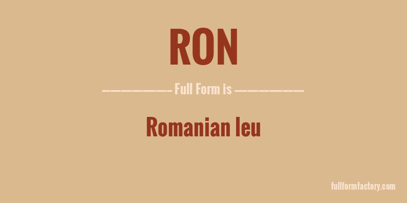 ron-full-form-meaning-fullform-factory