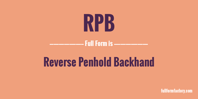rpb-full-form