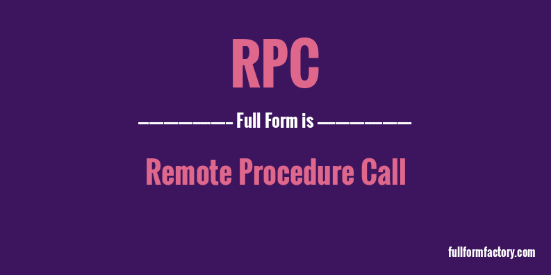 rpc-full-form