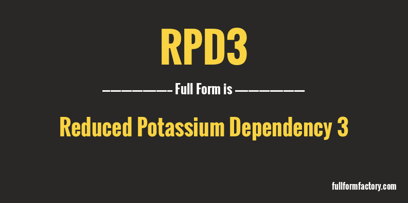 rpd3-full-form
