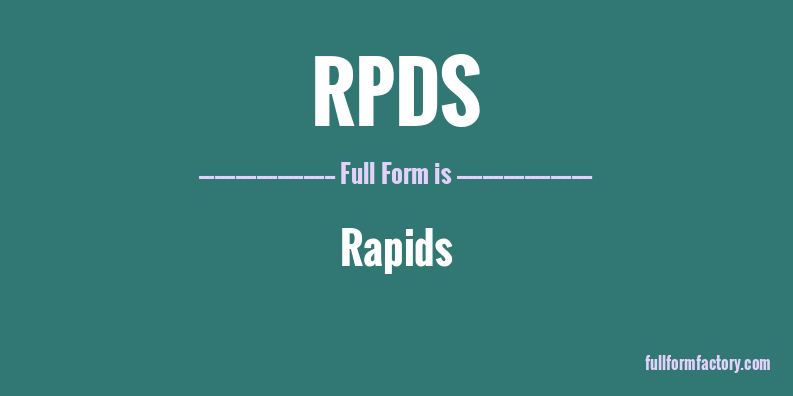 rpds-full-form
