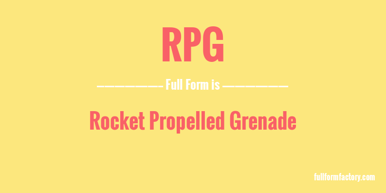 rpg-full-form