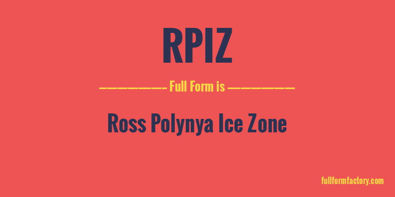rpiz-full-form
