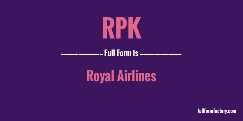 rpk-full-form