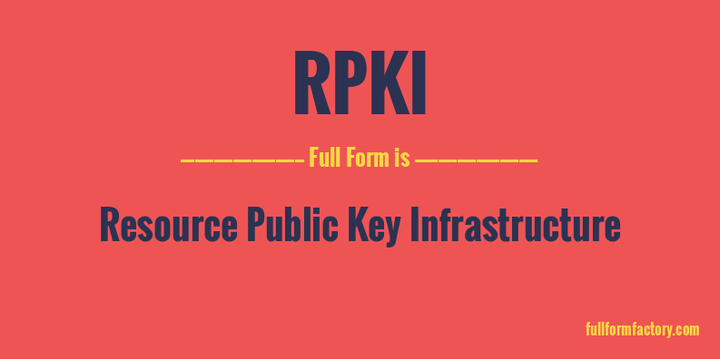 rpki-full-form