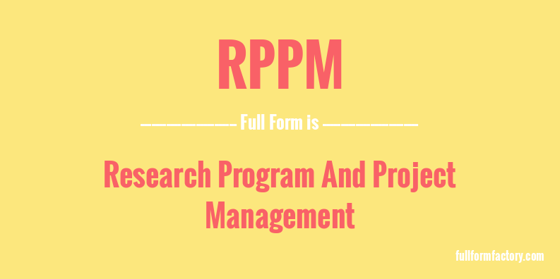 rppm-full-form