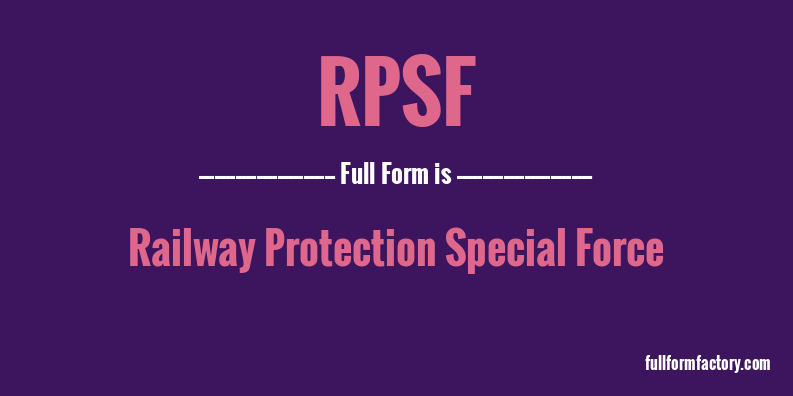 rpsf-full-form