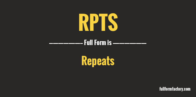 rpts-full-form